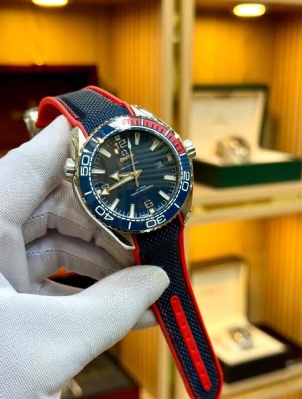 Omega Sea Master Red and Blue - Octa Shell